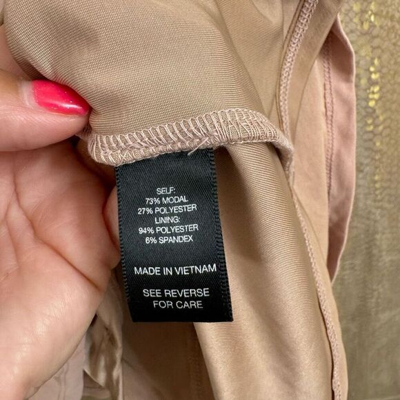 Buckle Black Mauve Dusty Rose Smoothing Shaping Tank Top Small - Picture 6 of 10